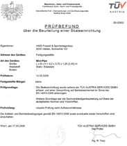 TUV zertifikat